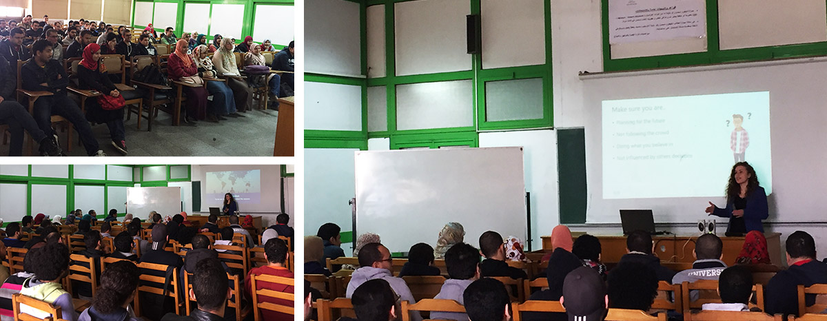 Career Guidance Session at Cairo University